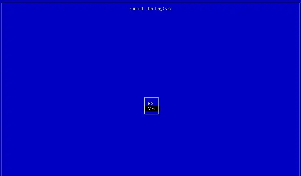 Ventoy Enroll the key(s)?