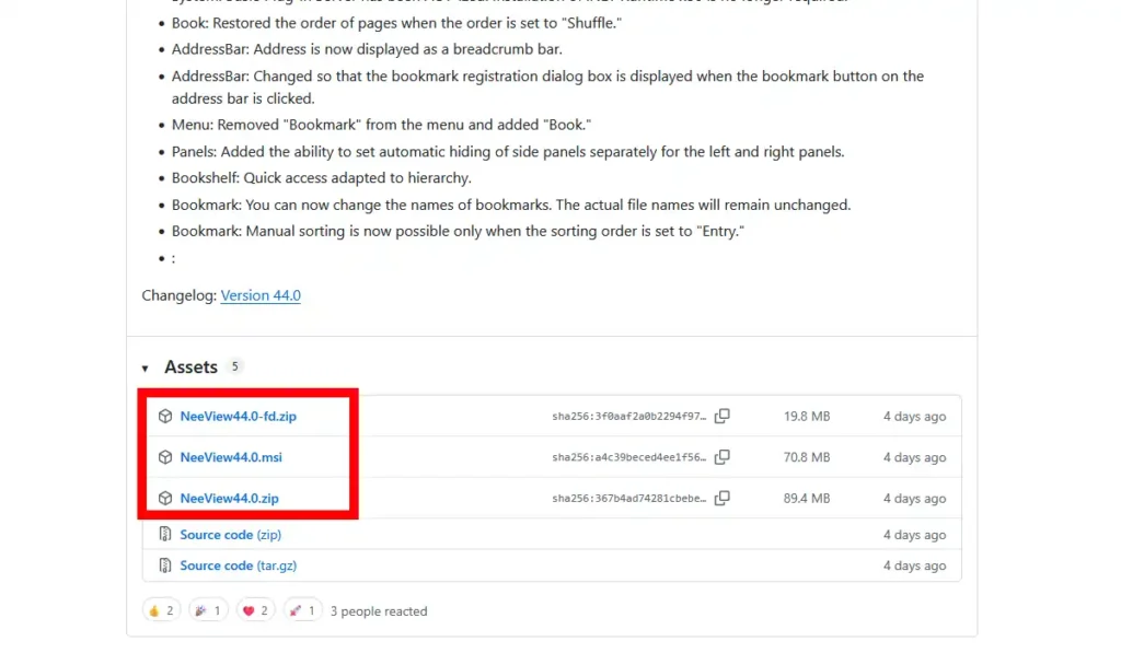 GitHubからダウンロード