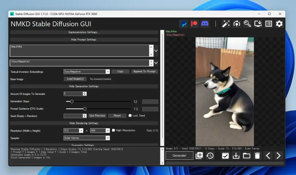 NMKD Stable Diffusion GUI