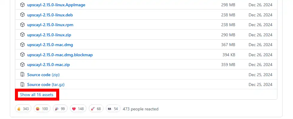 Upscayl GitHub公開ページ
